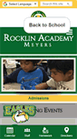 Mobile Screenshot of meyers.rocklinacademy.com